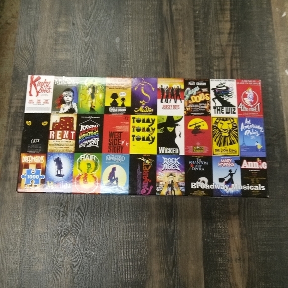 Other - New York City Broadway Musicals Jigsaw Puzzle 1000 Pieces NYC Cats